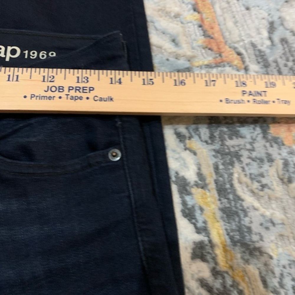 Gap Resolution Slim Straight Women’s Black Jeans Size 27 Tall - Picture 6 of 8
